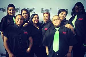 Homegirl Cafe workers at last year's Lo Maximo