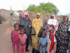 Seeds delivered to families in need