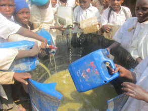 Before the handpump, this is what children drank!