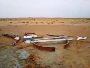 Thanks to you we are constructing new handpumps!