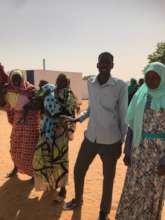 Ibrahim, his mother, sister, wife and two children