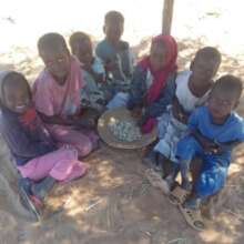 Children Receiving Food