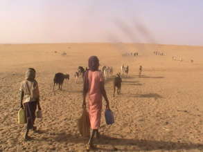 Walking for Water - a way of life in Darfur