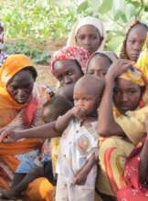 Mothers & children are desperate for food & water