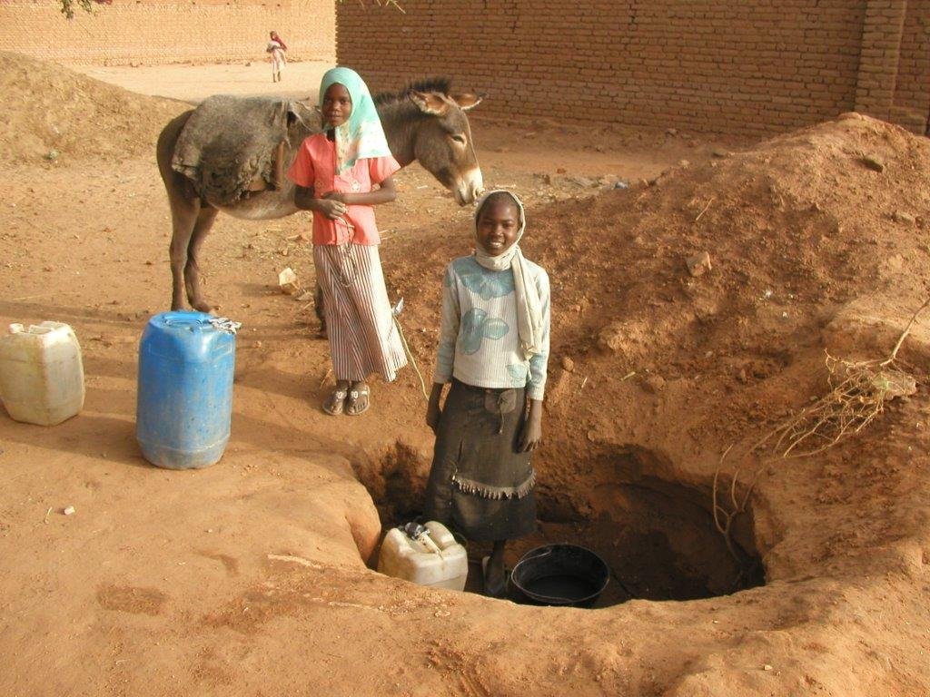 Water from a hand dug well is unsafe to drink