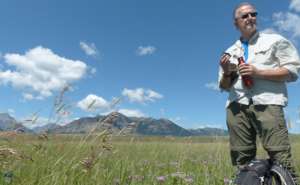 Earthwatch CEO Scott Kania staying hydrated