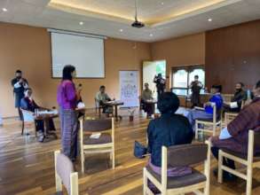 Discussion at the Reimagining Bhutan forum