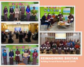 Panellists from the five Conversation Series
