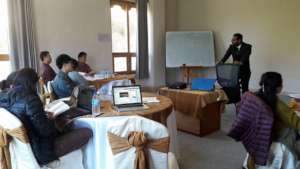 CSO members attending the non-finance training
