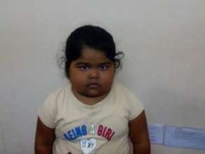 7 year old girl child operated for cataract
