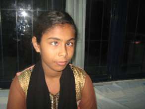 12 yr old girl operated for cataract in both eyes