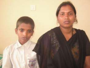 SHASHANK (AGED 10 YRS) WITH HIS MOTHER