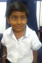 4 yr old boy post squint surgery