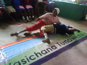 Girls learn self defence in case of rape
