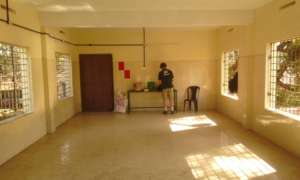 The vocational room before the furniture arrived