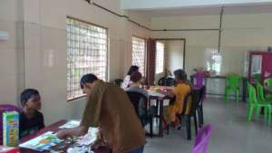 Pallaruthy residents enjoying the new space!