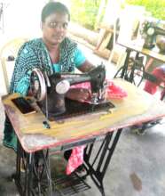 One Beneficiary woman