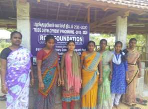 A group of benefited with MS.Maha