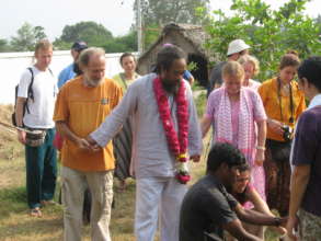 Mooji-ji...blessing our beloved Shelter.