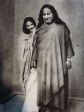 Anandamayi Ma and Swami Yogananda.