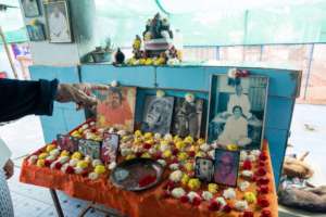 This is a beautiful shot of our Shelter puja.