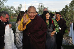Namkha Drimed Rinpoche, a great Tibetan Master.