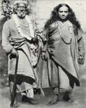 Yogananda Paramahamsa, and his guru Sri Yuketswar.