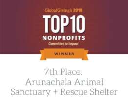 Honored by Global Giving in 2018-Out of 4000 NGO's