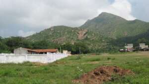 Nestled at the foot of Arunachala.