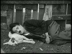 Charlie Chaplin loved dogs.