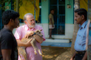 Dr.Raja,Leslie,and Vishwa, warriors of the Heart.