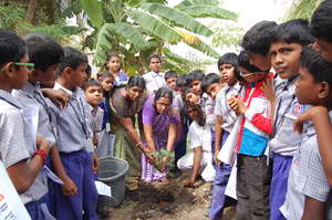 In our programme school students