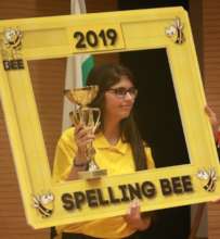 The 2019 Spelling Bee Champion