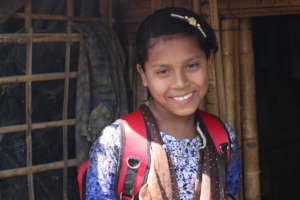 Hasina a 13 year old Rohingya refugee