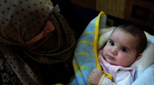 Fatmeh with child