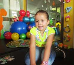 Mirella our First patient whith Cancer Ocular