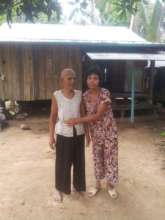 His mother who was mentally ill & his grandmother