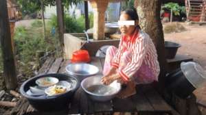 Phorn now can help her family with housework