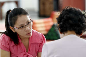 TPO Counselor with Client