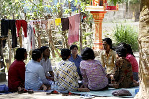 TPO Self-help group for rural women meeting
