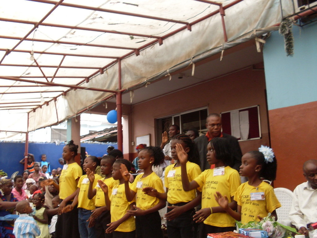 Providing Sign Language to 3000 Nigerian Pupils