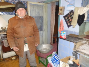 Petru, our beneficiary. Home reality.