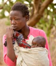 Young Baringo county mother