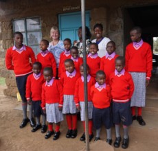 Our students in their new uniforms