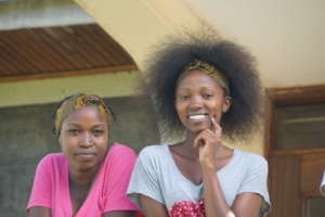 Grace looking beautiful in one of their designs.