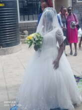 Purity leaving Kijiji Mission on her big day