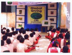 GLOBAL GIVING AIDED EXHIBITION FOR SCHOOL STUDENTS