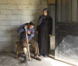 Hamza* in his improved home