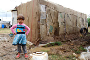 A refugee child in Lebanon (photo: Crystal Wells)