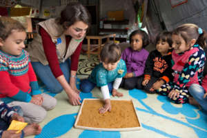 Concern's Education Officer works with children